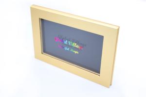 Wholesale Makeup Empty Magnetic Palette Refilling Light Golden Metalized With Mirror from china suppliers