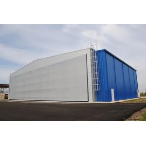 Portable Container Loading Metal Prefabricated H Steel Structural Airplane