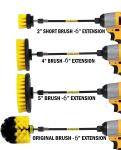 5 Pcs Drill Power Brush Scrubber Cleaning Brush Kits For Household Cleaning