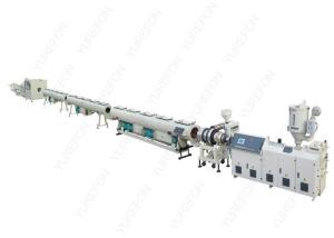 Wholesale Water / Gas Plastic Pipe Extrusion Line , Bimetalic Screw PE Plastic Pipe Making Machine from china suppliers