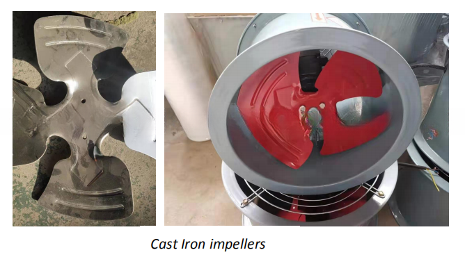 4-10 Blades Plastic Axial Flow Fan for 120/220/380/440/680v Voltage Cooling Tower