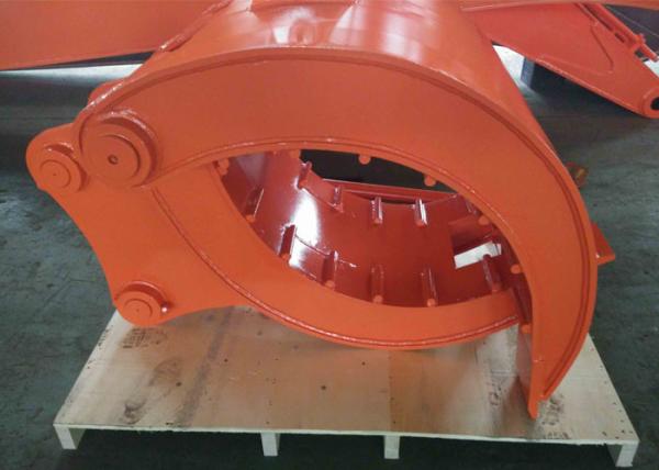 Hitachi ZX250 Demolition Grapple For Excavator Quick Hitch Joint 1070 Kg Self