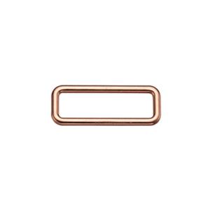 Wholesale Oval Shape 7mm Bra Ring Adjuster , Bra Strap Slides And Rings from china suppliers