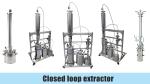 SS304 2LB Bho Closed Loop Extraction Machine Mirror Polish
