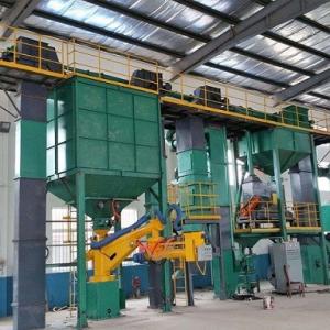 Wholesale High Output Resin Sand Production Line , Continuous Sand Mixer Steady Running from china suppliers