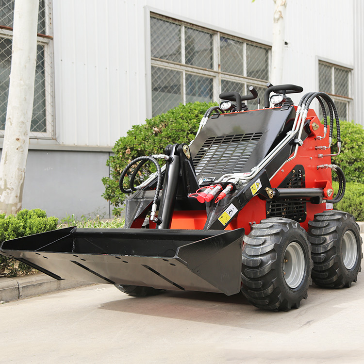 LH380S Front End Loader Tracked Small Crawler Skid Loaders 25 L Mini Skid Steer Loader