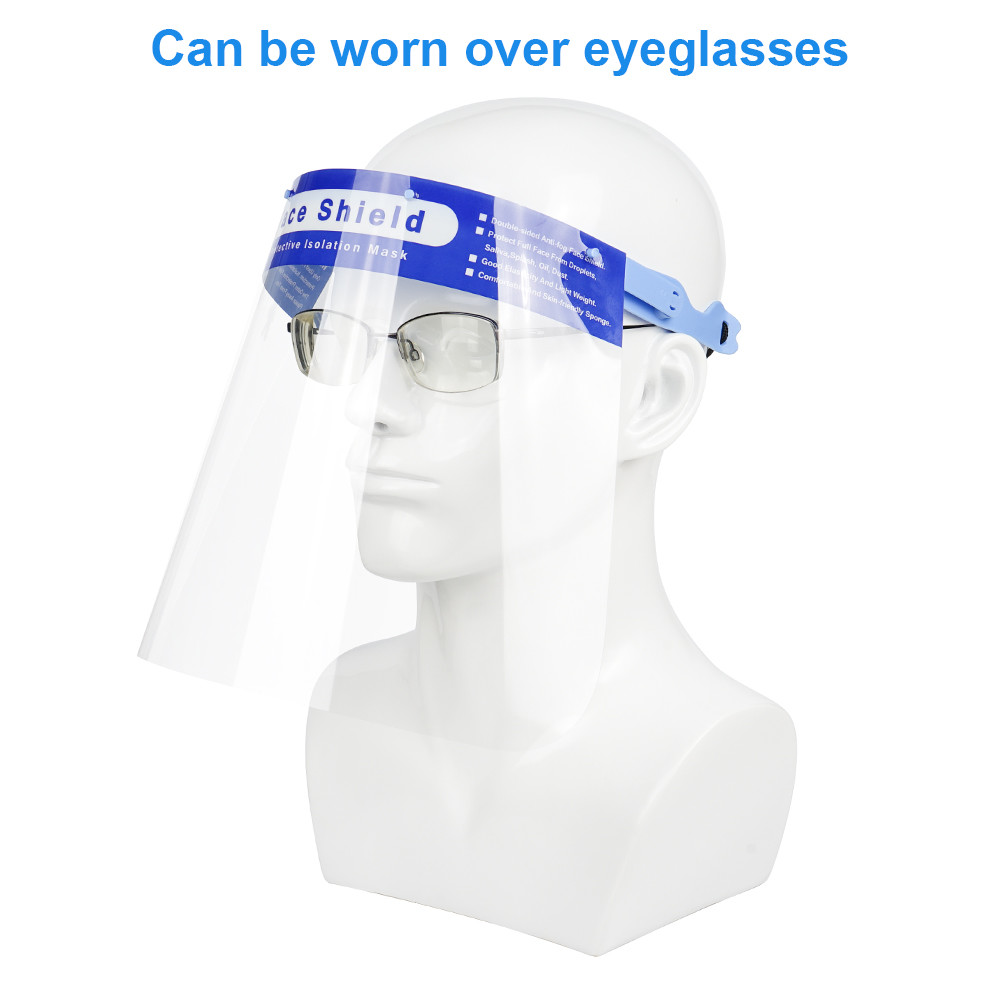 Visor Protective Face Shields , Guard Clear Visor Flip up Transparent Face Guard Anti Splash Shields