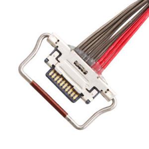 Wholesale 10P Lvds Micro Coaxial Cable Length Custom 0.4mm Pitch 20633-310T-01S from china suppliers