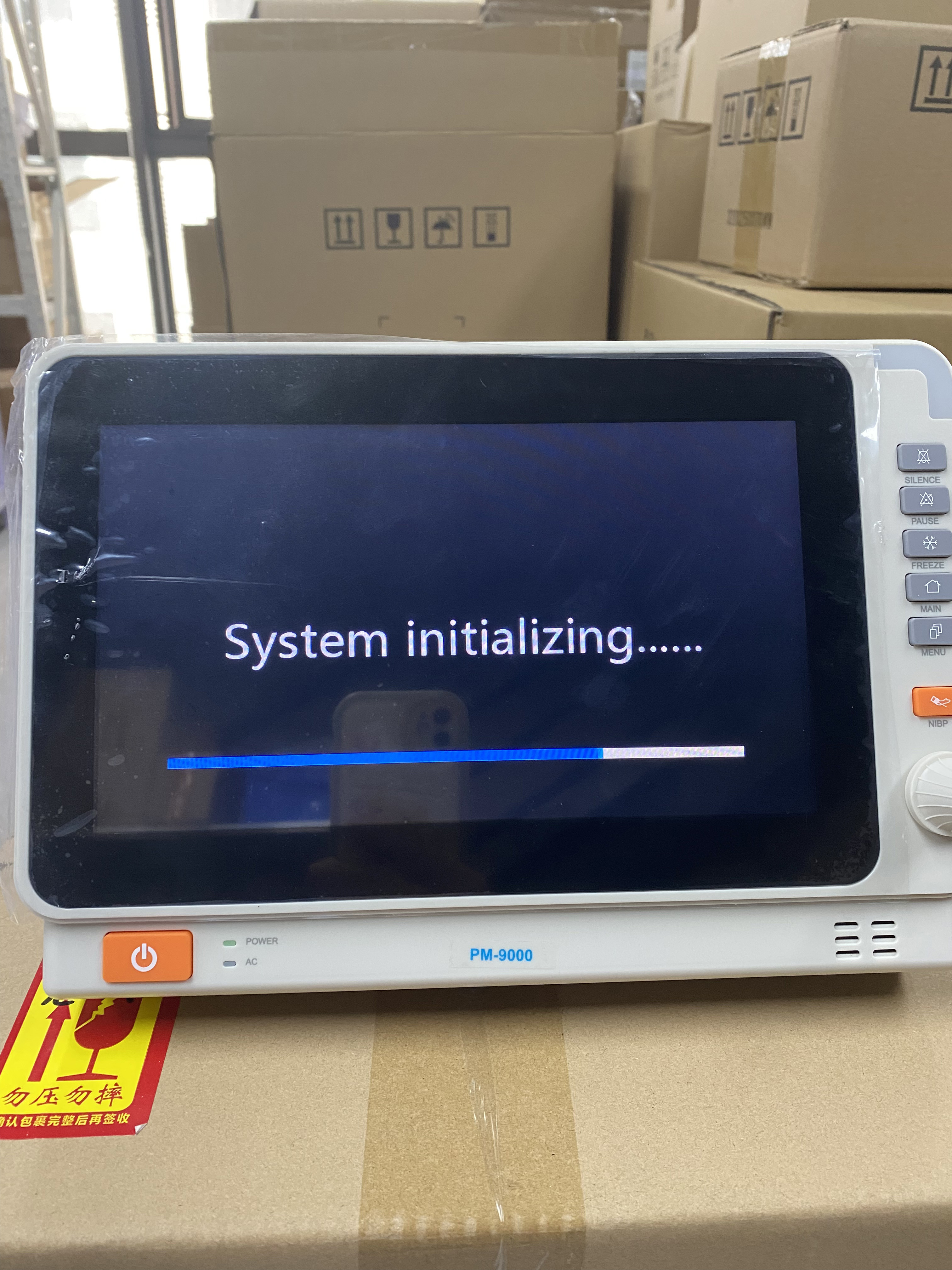 10 Inch Color TFT Display Multiparameter Medical Mobile Patient Monitor For Hospital