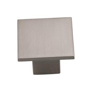 Wholesale Square cabinet knob and handle in brushed nickel zinc alloy Furniture Fitting Cabinet Knobs from china suppliers