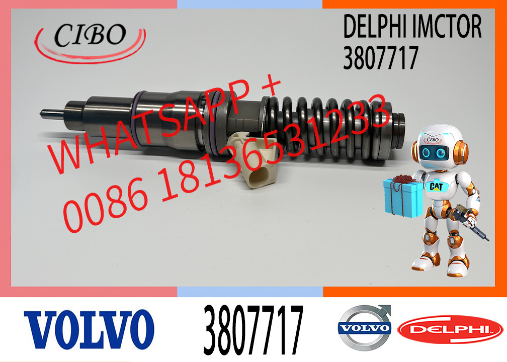 3807717 BEBE4C11001 Common Rail Injector for VOL-VO Penta D12 Guaranteed