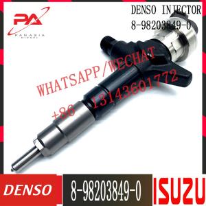 Wholesale Original common rail fuel injector 8-98203849-0 I/SUZU D-Max 4JJ1 fuel injector 8982038490, 8981192270, from china suppliers