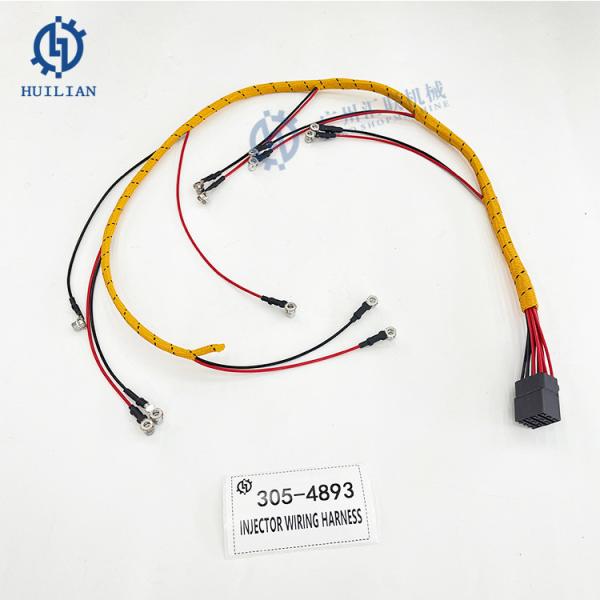305-4893 3054893 Fuel Injector Wiring Harness Excavator Nozzel Harness 305-4893