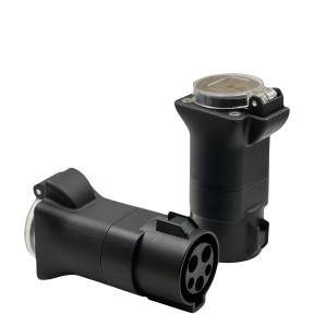 Wholesale High Temperature Resistant PC J1772 to NEMA 5-15/5-20 EV Charger Adapter for E-Bike Scooter 240V Outlet 3.5 Kw / 7Kw from china suppliers