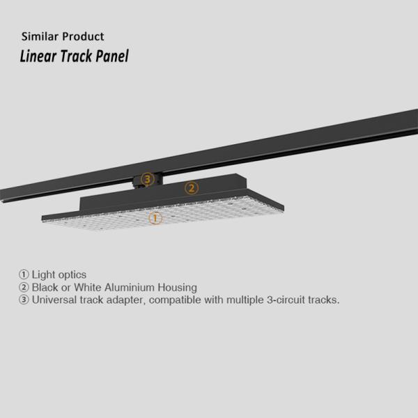 SDCM3 LED Linear Track Panel , 70W Linear LED Track Lighting Power switchable