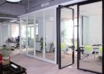 Dimming Glass Pivot Door Glass Partition Wall High-end Conference Door