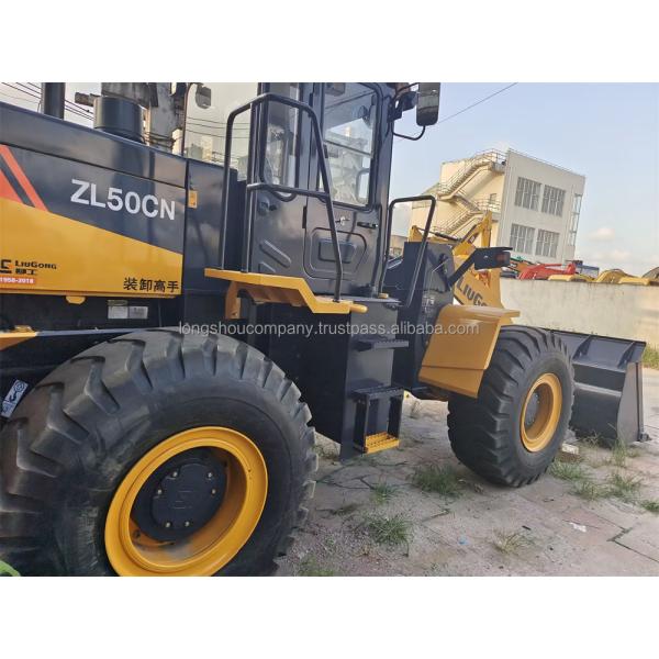 USED ZL50GN 17TONS LIUGONG ZL50CN 5 Ton Wheel Loader with ORIGINAL Hydraulic Pump