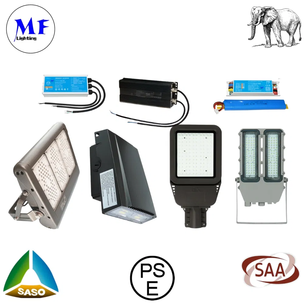 Factory Price 100-347VAC 5years Warranty Emergency Driver Powerpack Backup Ballast Light Ballast Driver Kit Power Supply with 3 Hour Longevity Li-FEP04 Battery