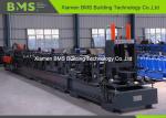 16 Forming Station CZ Purlin Roll Forming Machine / Steel Frame Making Machine