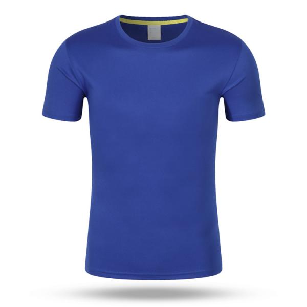 Custom logo Sport T shirt Fitness Gym Quick Dry Polyester T Shirt Breathable