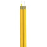 Single Core FTTH Waterproof Flame Retardant Indoor Optical Cable GJFJV/H for