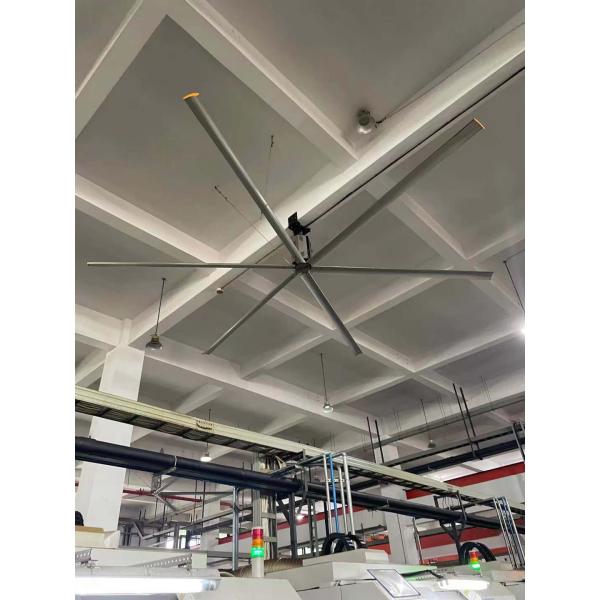 16 foot 58rpm Pmsm Extra Large HVLS Industrial Ceiling Fans for warehouse and factory