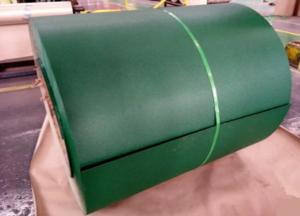 Wholesale 0.85mm HDP Textured Matt Prepainted Steel Coil S320GD For Panelling from china suppliers