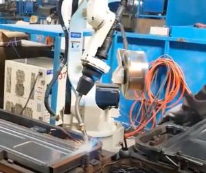 Wholesale Industry Robotic Workstations 6 Axis Welding Intelligent For Trike Motorcycles Frame from china suppliers