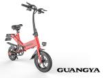 Digital Odometer Foldable Electric Bicycle Max Speed 25KM/H 12 Inch Pneumatic