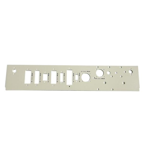 Mobile Aluminum Sheet Metal Fabrication Parts Audio Power Amplifier Panel