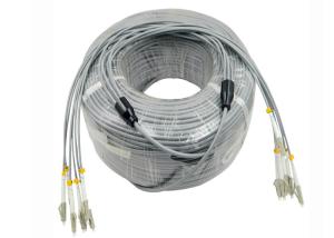 Wholesale 6 Cores Multimode Fiber Patch Cord , Armored Fiber Optic Patch Cable from china suppliers