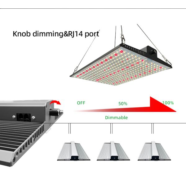 2x2ft 3x3ft Flower Grow Light Full Spectrum Veg And Bloom LED Grow Light