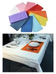 Virgin Wood Pulp One Time Use Table Cover 274CM and 180CM Length