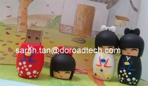 Wholesale High Speed Cute Cartoon Shape 3D Soft PVC USB Flash Disk, USB Flash Drives from china suppliers