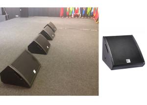 Wholesale Wedge Active Stage Monitor Speakers 350WATT RMS Plywood Cabinet from china suppliers