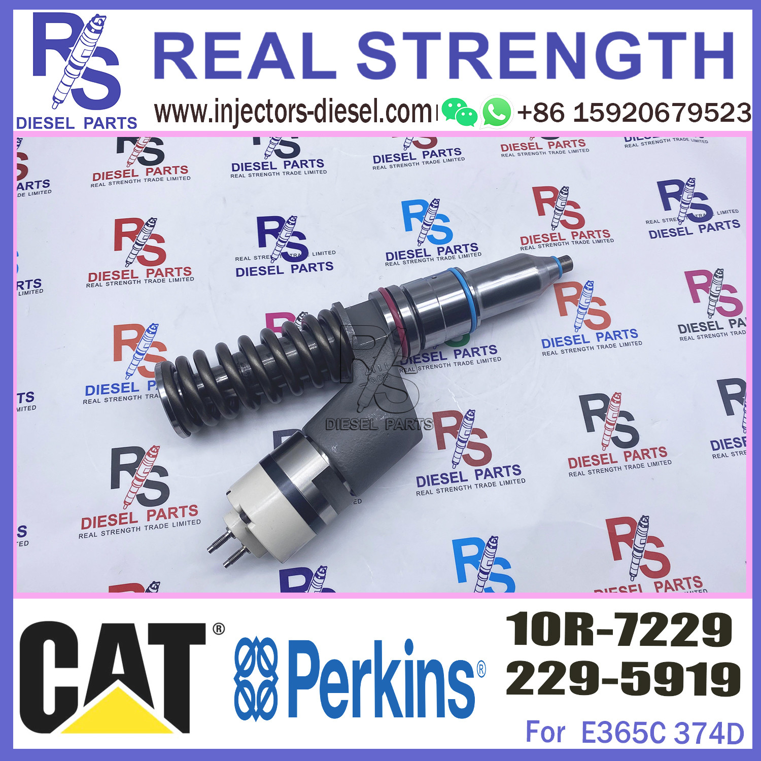 C12 diesel engine injector 10R-1000 10R-3264 10R-7229 200-1117 211-3025 229-5919 235-1400 235-1401