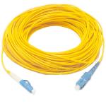 SM LC UPC - SC UPC 2mm 25m Fiber Optic Patch Cable -40~80 LAN
