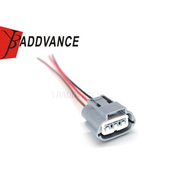 4 Pin Grey Waterproof Electrical Housing Connector With Pigtail 6189-0779