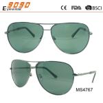 2017 new fashion sunglasses with metal frame,suitable for men and women