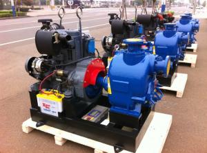 China Trailer air cooled deutz diesel engine fire pump 80hp self priming water 300GPM on sale