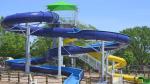 Adult Water Aqua Parks Equipment Small Swimming Pool Games Single Spiral Water