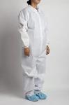 breathable Waterproof Disposable Protective Coverall Soft Hand Feeling Prevent