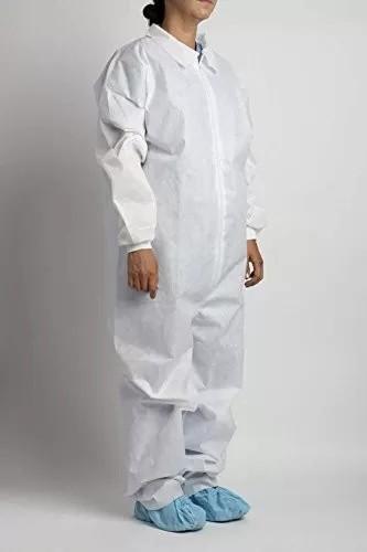 breathable Waterproof Disposable Protective Coverall Soft Hand Feeling Prevent