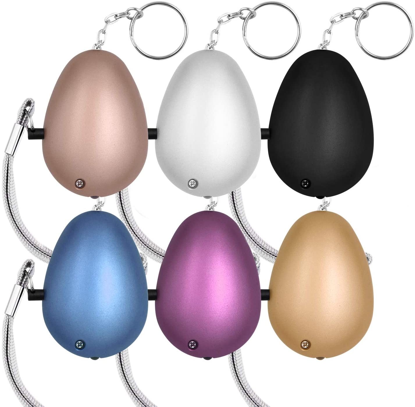 SOS Keychain 140DB 110mA Super Cute Personal Safety Alarm For Elderly Women Men Children
