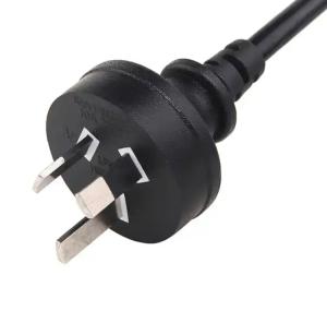 Wholesale 10A 250V Australia Power Cord , SAA 3 Pin Extension AC Power Cord from china suppliers