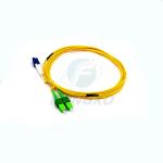 Fiber Patch Cord 3 meters Green Dublex Lc To Sc Fiber Patch Cable Singlemode