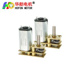 Wholesale Hofon Motor GM1024-N30VA 3V 5V 6V 12V DC reduction Metal Gear Motor For Smart Lock from china suppliers