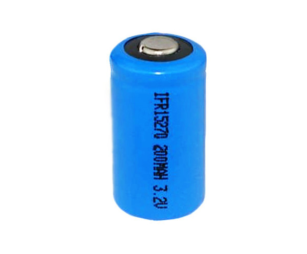 Wholesale Blue Rechargeable 3.2V LiFePO4 Battery IFR15270 200mAh Cells from china suppliers