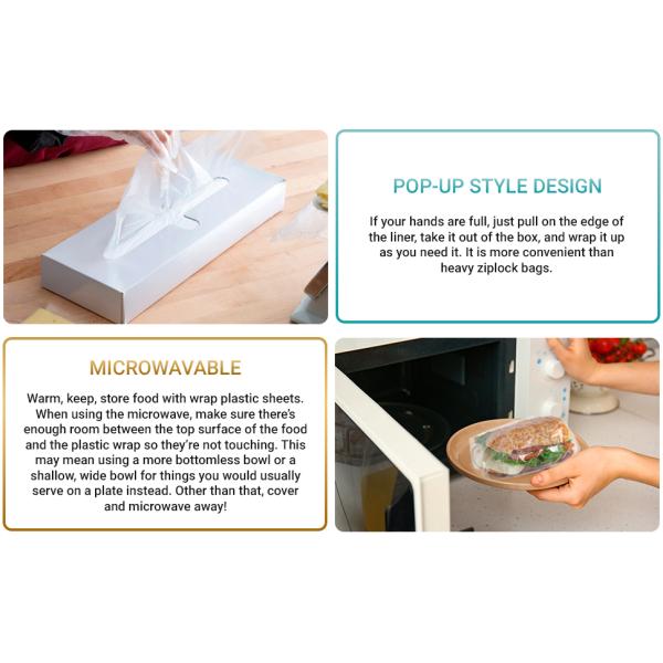 APQ Christmas Wax Paper Cookie Packaging Supplies Sandwich Wrap Paper Sheets Food Grade Tissue APQ 