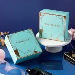 Hot Stamping Lift-Off Lid Rigid Paper Box For Gift Set Packing